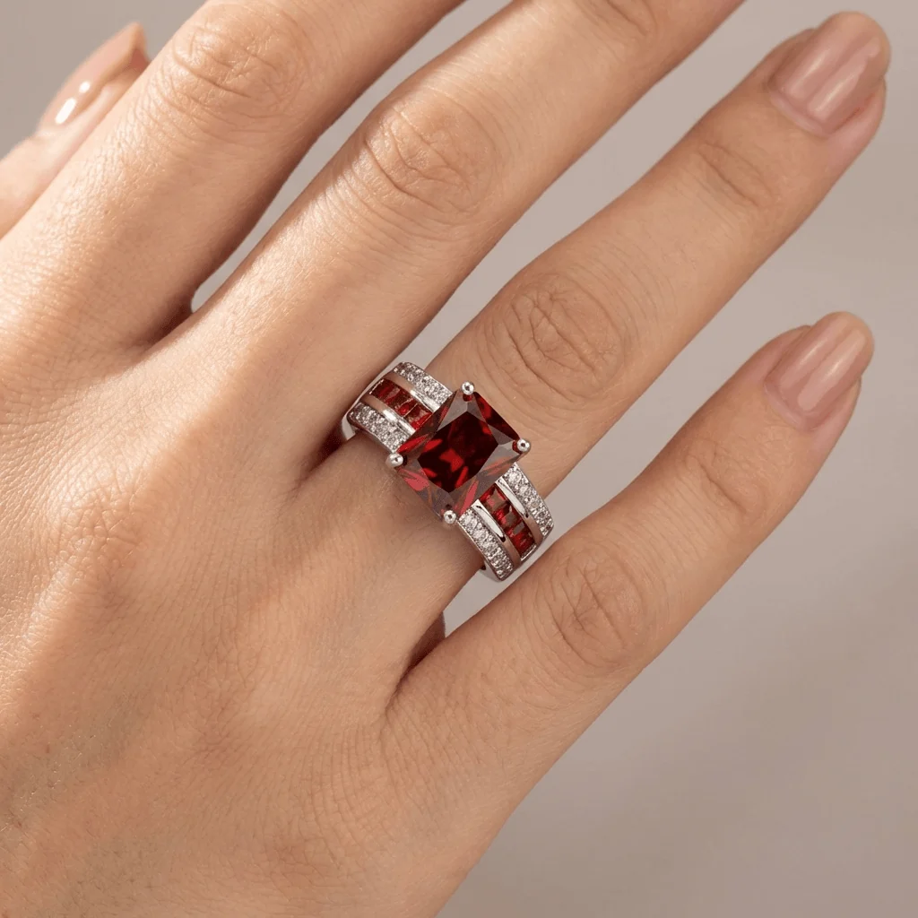 GEMSTONE VINTAGE RING - Image 5