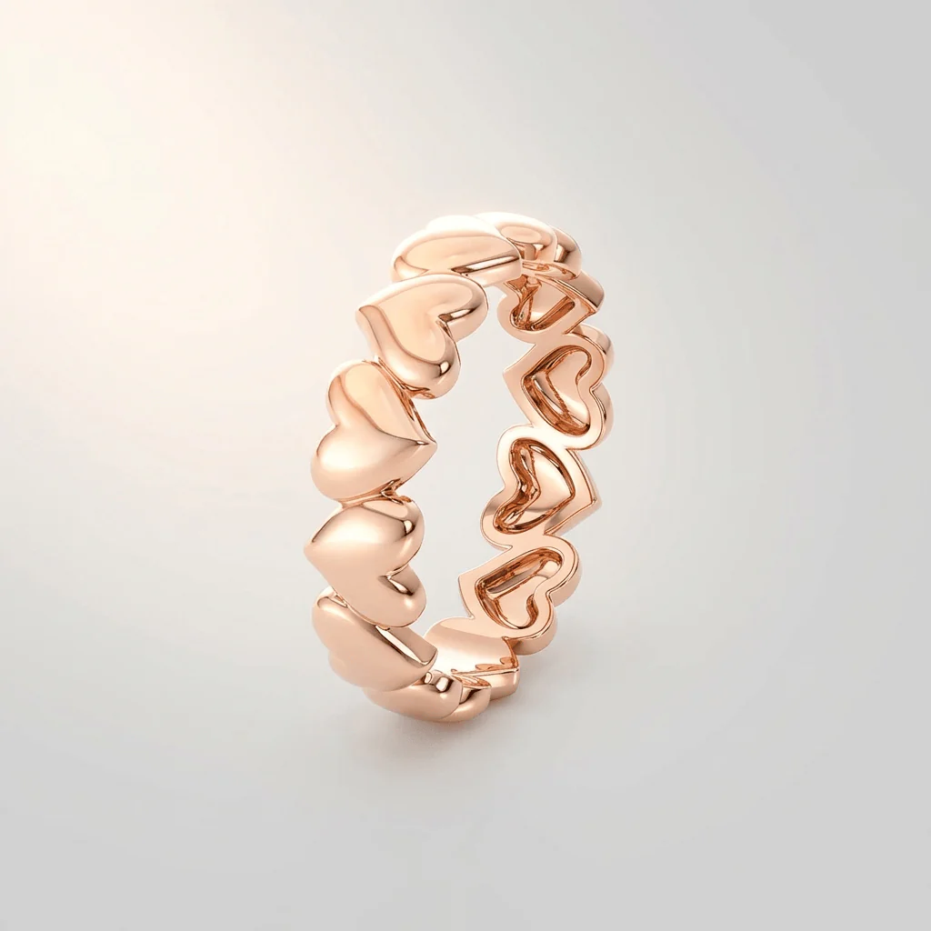 HEART OF ETERNITY BAND RING - Image 3