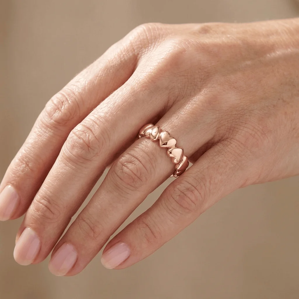 HEART OF ETERNITY BAND RING - Image 4
