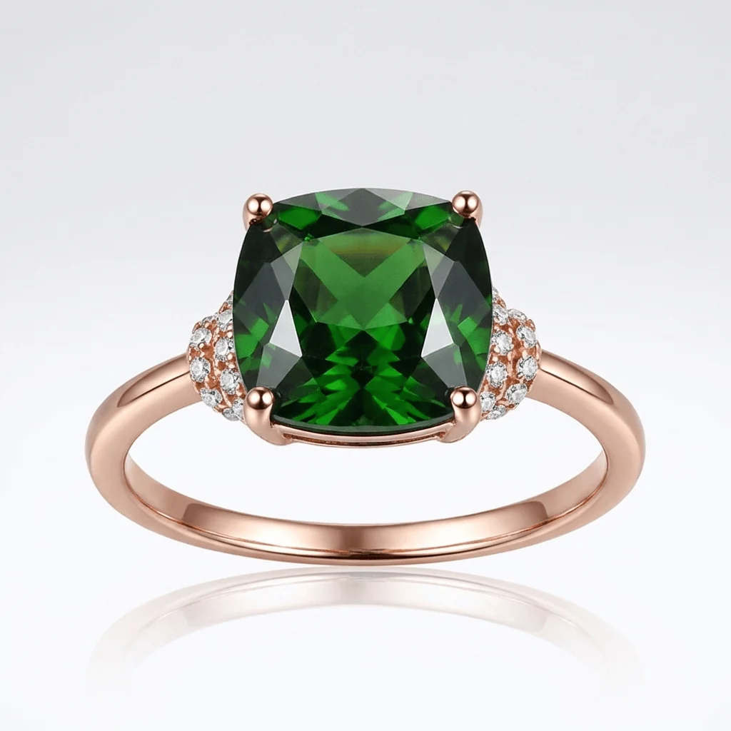 ROSE GOLD GEMSTONE RING