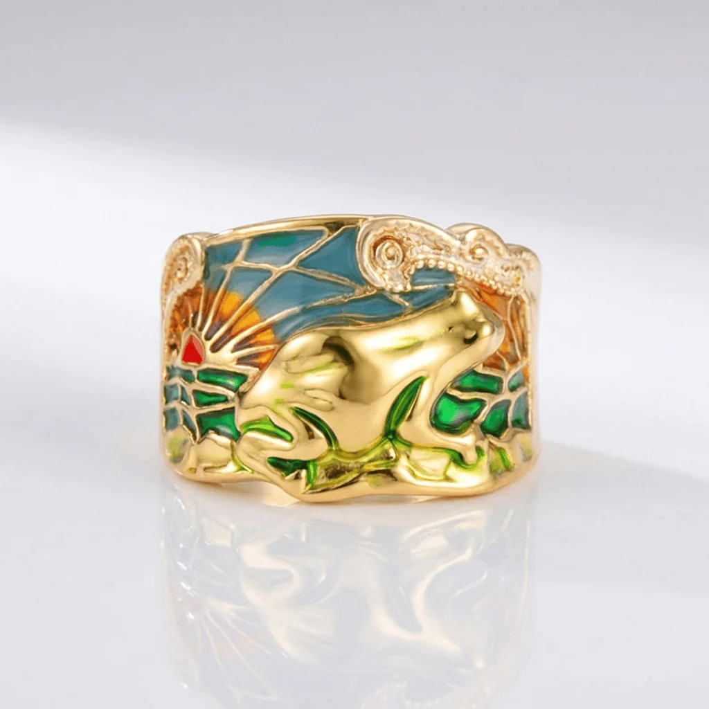 ROSE GOLD TIMELESS ORNATE RING - Image 3